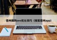 德州搜狗seo优化技巧（搜狐德州app）